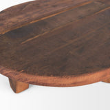 Iza Medium Brown Wooden Riser (Set of 2) by Mercana at Eve Furniture
