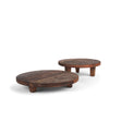 Iza Medium Brown Wooden Riser (Set of 2) by Mercana at Eve Furniture