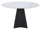 Izar White Dining Table by Zuomod at Eve Furniture