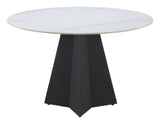 Izar White Dining Table by Zuomod at Eve Furniture