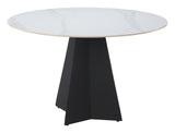 Izar White Dining Table by Zuomod at Eve Furniture