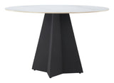 Izar White Dining Table by Zuomod at Eve Furniture
