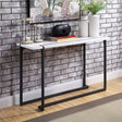 Izar White Sofa Table by Furniture of America at Eve Furniture