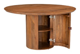 Izola Brown Dining Table by Zuomod at Eve Furniture