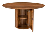 Izola Brown Dining Table by Zuomod at Eve Furniture
