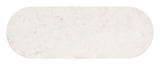 Izola White & Black Console Table by Zuomod at Eve Furniture