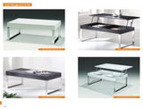 J030 White Coffee Table by ESF Furniture at Eve Furniture