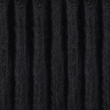 Jacana Corduroy Upholstered Dual Power Chaise Sofa Black by Coaster at Eve Furniture