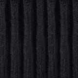 Jacana Corduroy Upholstered Dual Power Chaise Sofa Black by Coaster at Eve Furniture