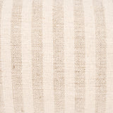 Jace Cream w/ Beige Stripe Lumbar Decorative Pillow Cover by Mercana at Eve Furniture