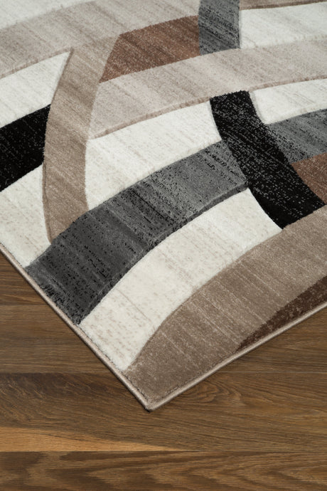 Jacinth Multi 5' x 6'7" Rug by Ashley at Eve Furniture