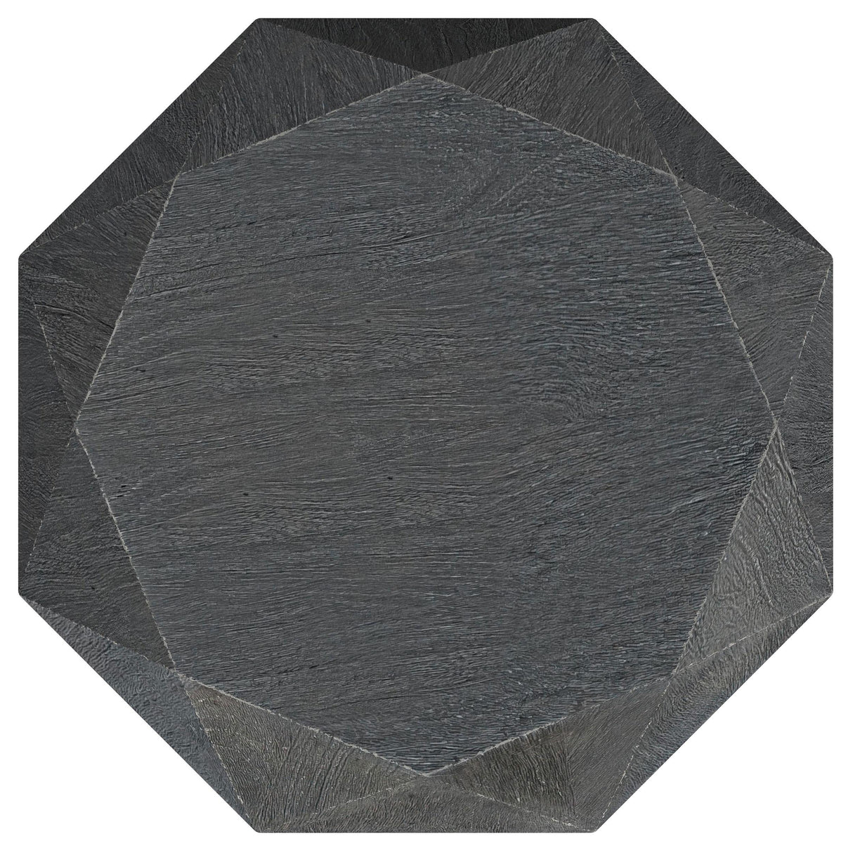 Jacinto Grey Geometric Solid Mango Wood Side Table by Coaster at Eve Furniture