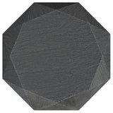 Jacinto Grey Geometric Solid Mango Wood Side Table by Coaster at Eve Furniture