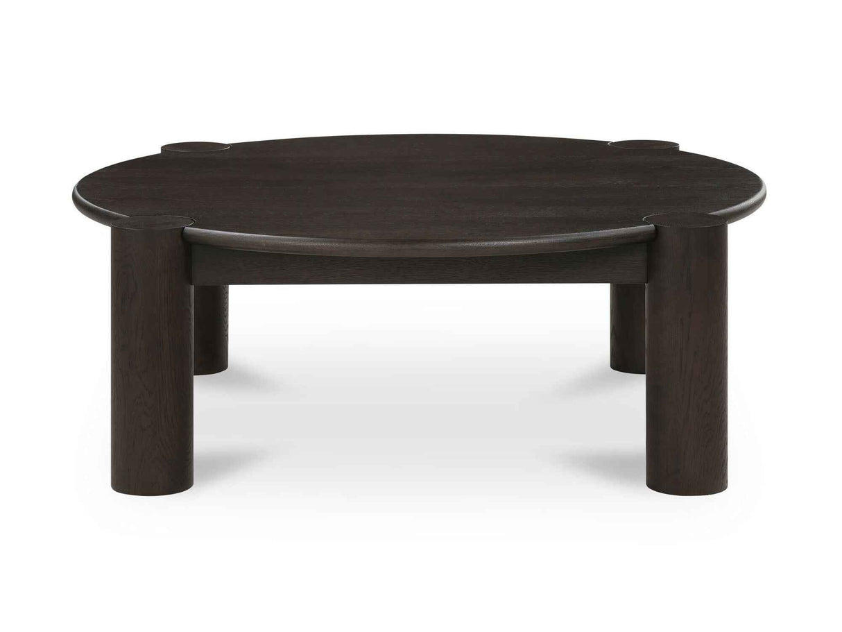 Jack Brushed Dark Brown Coffee Table