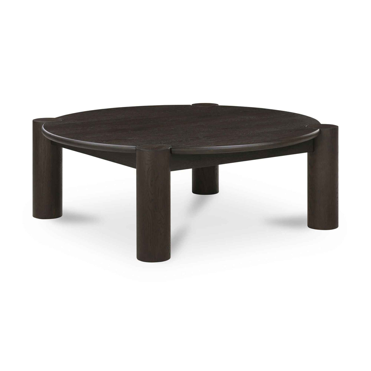 Jack Brushed Dark Brown Coffee Table