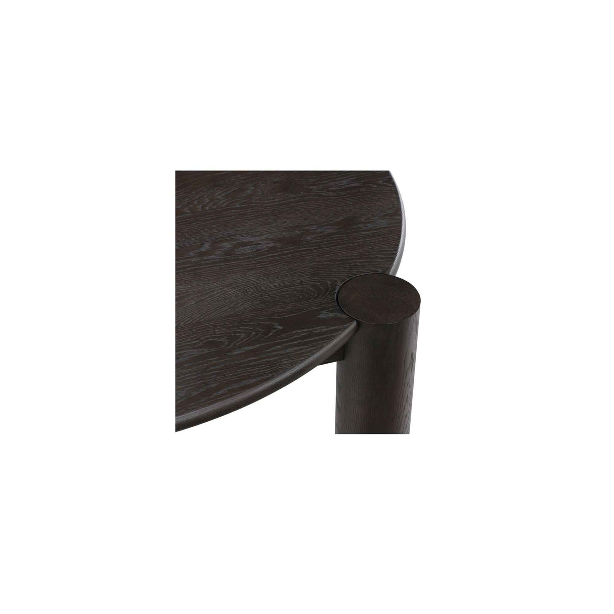 Jack Brushed Dark Brown Coffee Table