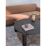 Jack Brushed Dark Brown Coffee Table by Moe's Home at Eve Furniture