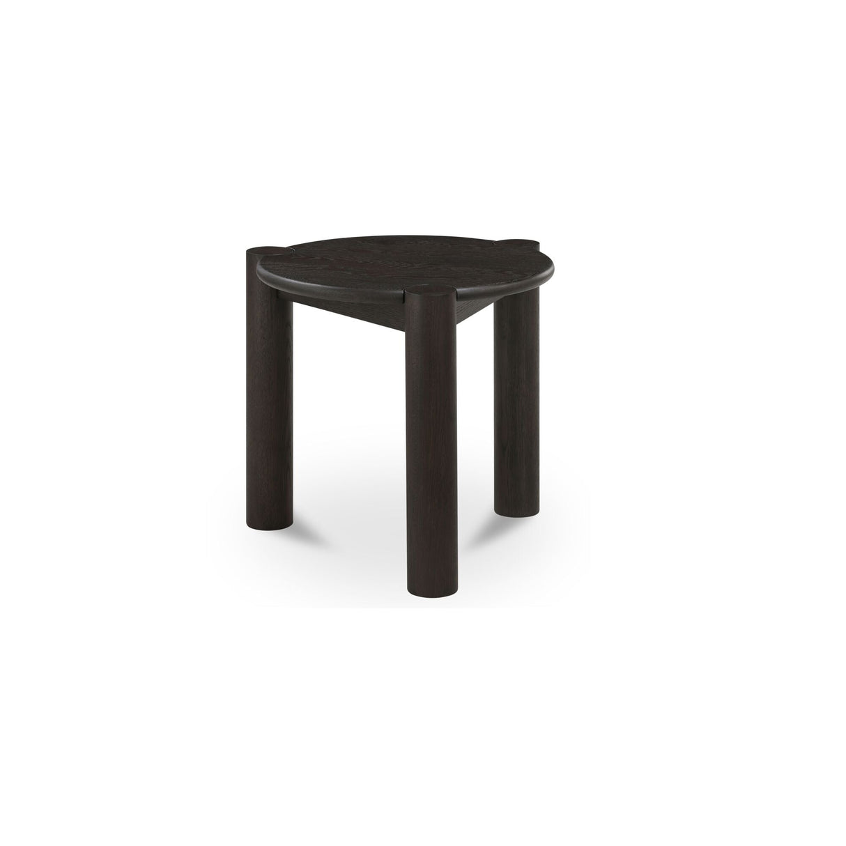 Jack Brushed Dark Brown Side Table by Moe's Home at Eve Furniture