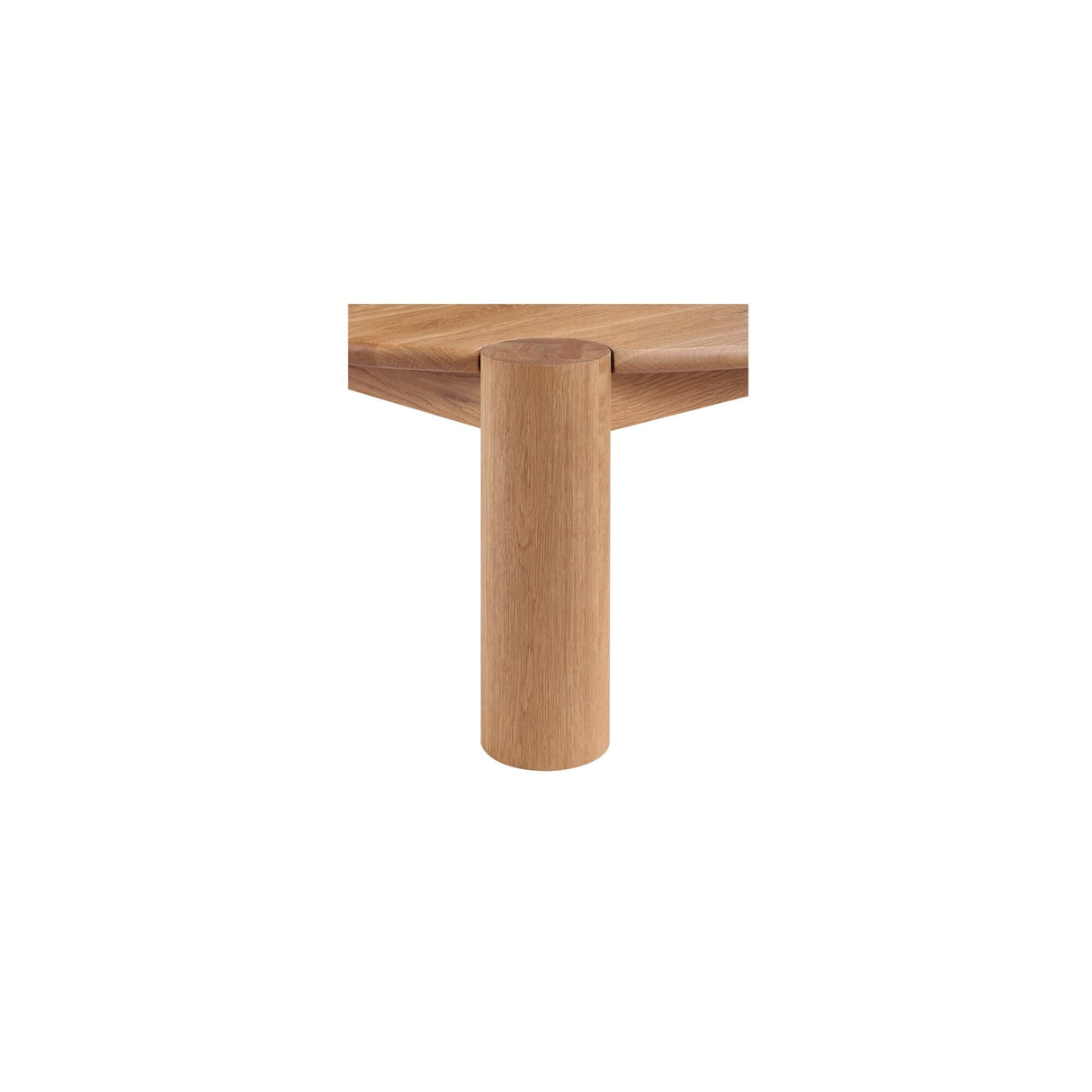 Jack Brushed Natural Oak Coffee Table by Moe's Home at Eve Furniture