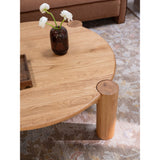 Jack Brushed Natural Oak Coffee Table by Moe's Home at Eve Furniture