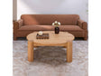 Jack Brushed Natural Oak Coffee Table by Moe's Home at Eve Furniture