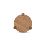 Jack Brushed Natural Oak Side Table by Moe's Home at Eve Furniture