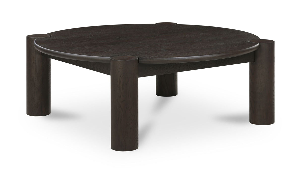 Jack Coffee Table Brushed Dark Brown by Moe's Home at Eve Furniture