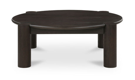 Jack Coffee Table Brushed Dark Brown by Moe's Home at Eve Furniture