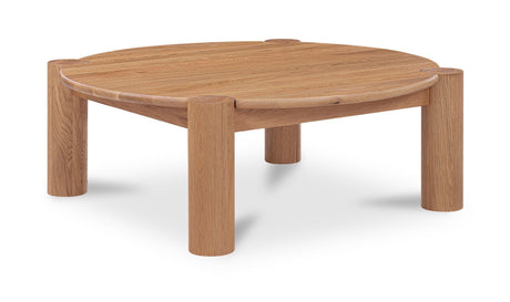 Jack Coffee Table Brushed Natural Oak by Moe's Home at Eve Furniture