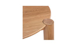 Jack Coffee Table Brushed Natural Oak by Moe's Home at Eve Furniture