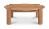 Jack Coffee Table Brushed Natural Oak by Moe's Home at Eve Furniture