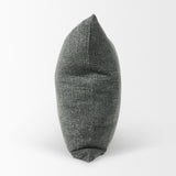 Jack Green Linen Square Decorative Pillow Cover by Mercana at Eve Furniture