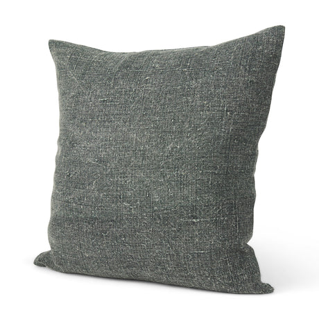 Jack Green Linen Square Decorative Pillow Cover by Mercana at Eve Furniture