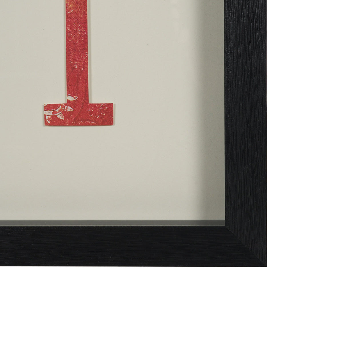 Jack of Diamonds Playing Card a Paper Mosaic Collage Framed Art under Glass by Mercana at Eve Furniture