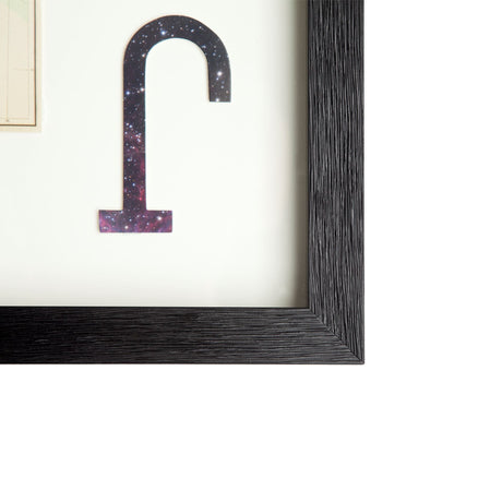 Jack of Spades II Playing Card a Paper Mosaik Collage Framed Art under Glass by Mercana at Eve Furniture