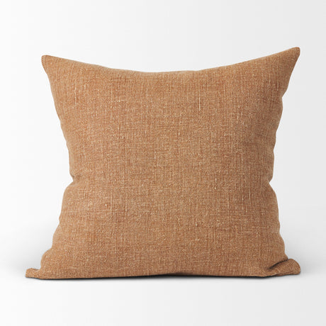 Jack Rust Linen Square Decorative Pillow Cover by Mercana at Eve Furniture