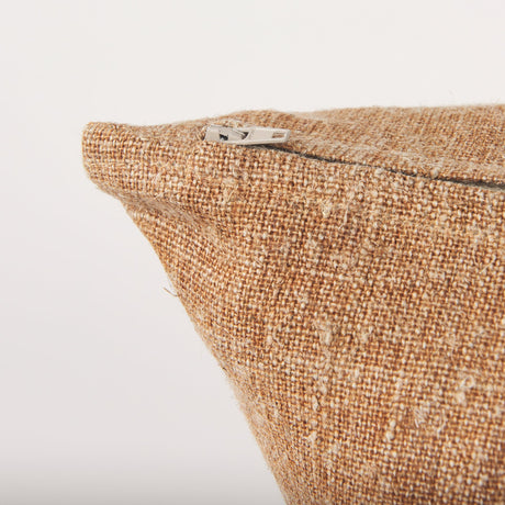 Jack Rust Linen Square Decorative Pillow Cover by Mercana at Eve Furniture