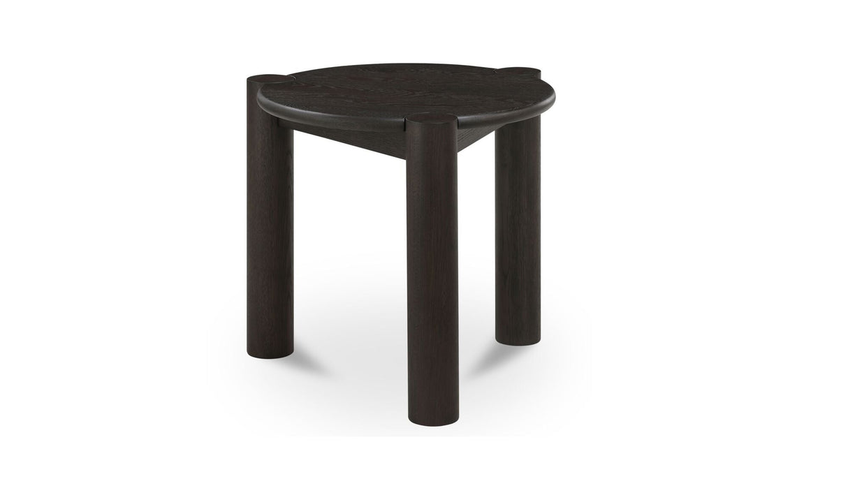 Jack Side Table Brushed Dark Brown by Moe's Home at Eve Furniture