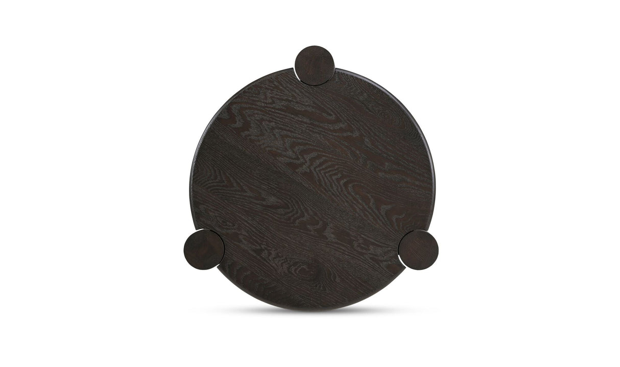 Jack Side Table Brushed Dark Brown by Moe's Home at Eve Furniture