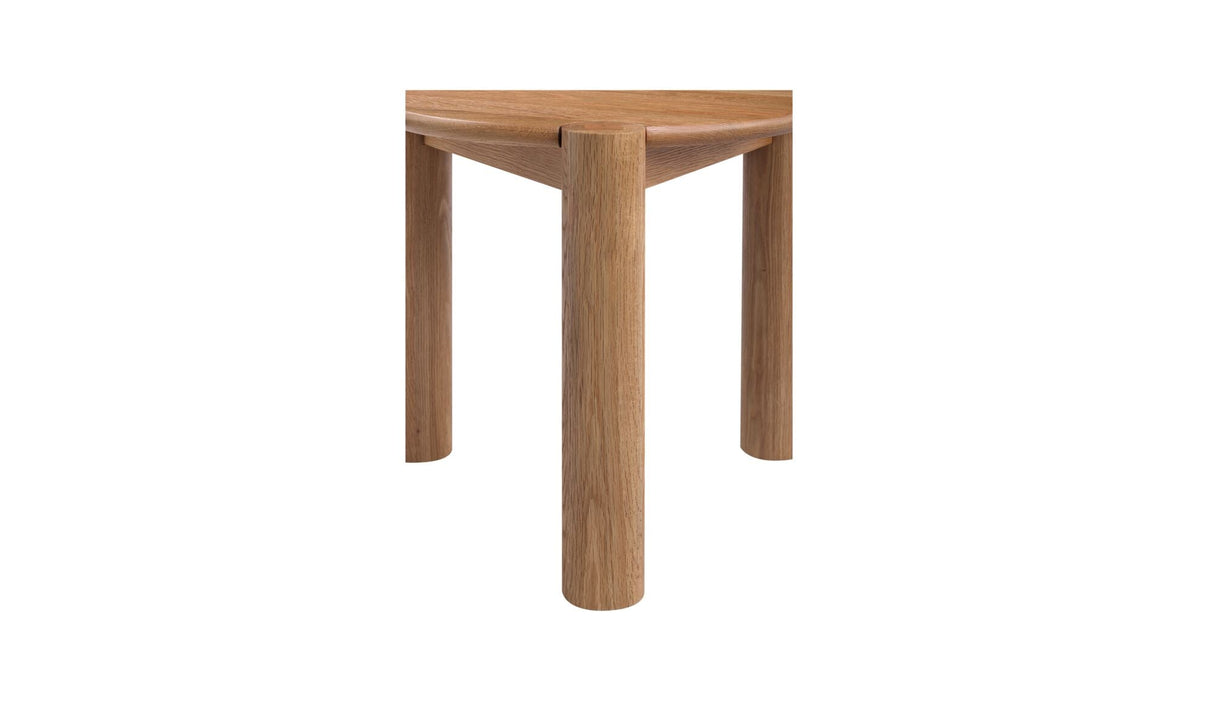 Jack Side Table Brushed Natural Oak by Moe's Home at Eve Furniture