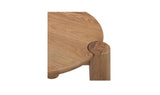 Jack Side Table Brushed Natural Oak by Moe's Home at Eve Furniture