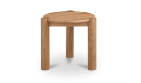 Jack Side Table Brushed Natural Oak by Moe's Home at Eve Furniture