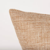 Jacklyn Brown Linen Square Decorative Pillow Cover by Mercana at Eve Furniture
