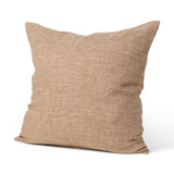 Jacklyn Brown Linen Square Decorative Pillow Cover by Mercana at Eve Furniture