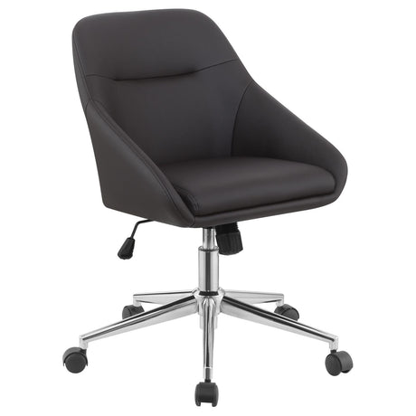 Jackman Upholstered Office Chair with Casters by Coaster at Eve Furniture