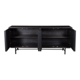 Jackson Black Sideboard by Moe's Home at Eve Furniture