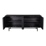 Jackson Sideboard Black by Moe's Home at Eve Furniture