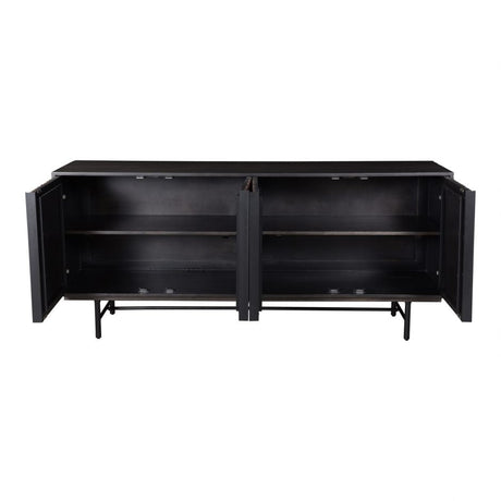 Jackson Sideboard Black by Moe's Home at Eve Furniture