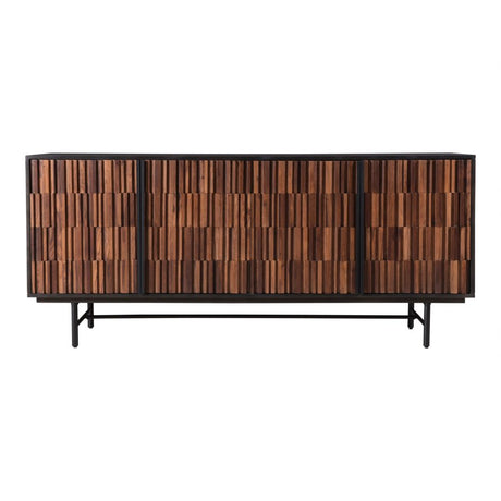 Jackson Sideboard Black by Moe's Home at Eve Furniture