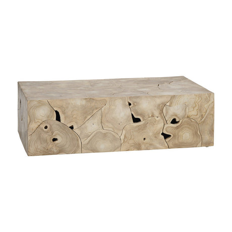Jackson Tan Cocktail Table by Crestview at Eve Furniture
